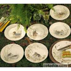 Coffret de 4 Assiettes plates medium - diam. 28,5 cm