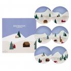 Coffret 6 assiettes dessert 23cm