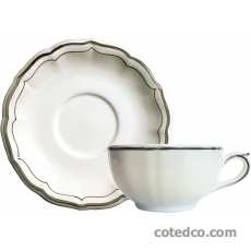 Coffret de 2 tasses et soucoupes déjeuner - 40 cl - diam. 18 cm