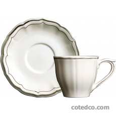 Tasse et soucoupe thé U.S. - 25 cl - diam. 15,3 cm