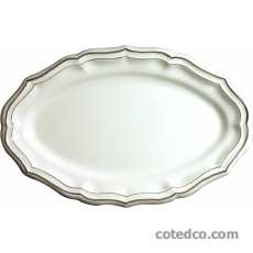 Coffret de 1 plat ovale n° 6 - 41x26,2 cm