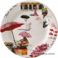 Coffret de 4 Assiettes dessert - diam. 21.8 cm