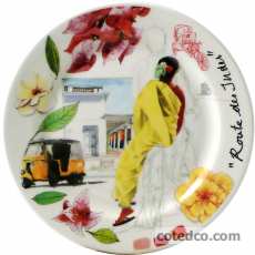 Coffret de 2 Assiettes mignardise - diam. 12.8 cm