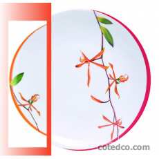 Assiette de présentation  320mm Rouge