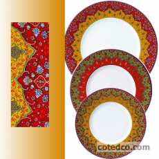 Assiette creuse calotte 210mm