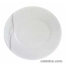 Assiette plate 290x270mm  - Gris dégradé