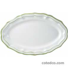 Coffret de 1 plat ovale n° 6 - 41x26,2 cm