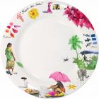 Coffret de 4 Assiettes plates - diam. 27.4 cm