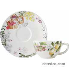 Coffret de 2 Tasses + soucoupes thé 19cl