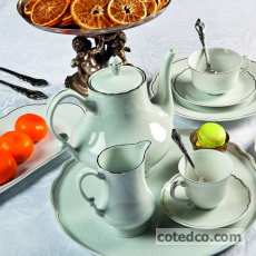 Sucrier 25cl - Filet Platine