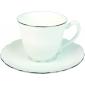 P-Tasse café 8cl - Filet Platine