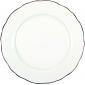 Assiette plate 255mm - Filet Platine