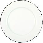 Assiette plate 255mm - Filet Platine