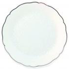 Assiette creuse calotte 190mm - Filet Platine