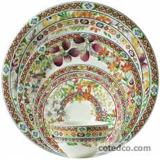 Coffret de 4 Assiettes plates - diam. 27.4 cm