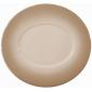 Assiette plate 290x270mm  - Noisette dégradé