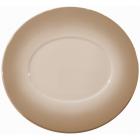 Assiette plate 290x270mm  - Noisette dégradé