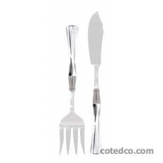 Service à servir Poisson 2 piéces