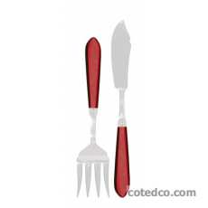 Service à servir Poisson 2 piéces