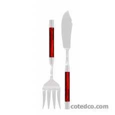 Service à servir Poisson 2 piéces