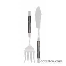 Service à servir Poisson 2 piéces