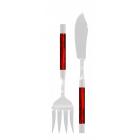 Service à servir Poisson 2 piéces