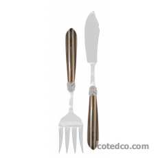 Service à servir Poisson 2 piéces