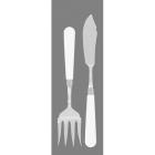 Service à servir Poisson 2 piéces