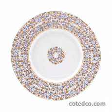 Assiette dessert 240mm Fond Blanc