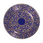 Assiette à pain 160mm Fond Bleu