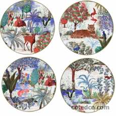 Coffret de 4 Assiettes canapé - diam. 16.5 cm