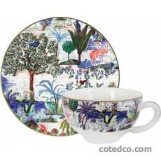 Coffret de 2 Tasses + soucoupes déjeuner 32cl