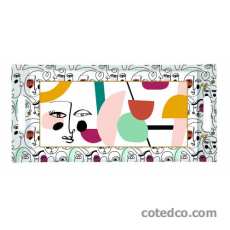 Plateau 40x19cm en Acrylique