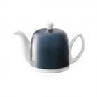 Théière 4 Tasses 75cl - Alu Cobalt - Blanche