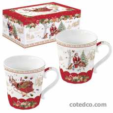 Coffret 2 mugs 27.5cl