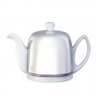 Théière 4 Tasses 100cl - Republique Française - Blanche