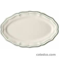 Coffret de 1 plat ovale n° 6 - 41x26,2 cm