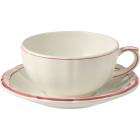 Coffret de 2 tasses et soucoupes déjeuner - 40 cl - diam. 18 cm