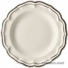 Coffret de 1 plat rond creux n° 6 - diam. 31 cm