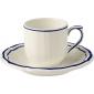 Tasse et soucoupe café - 11 cl - diam. 14 cm