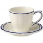Tasse et soucoupe thé U.S. - 25 cl - diam. 15,3 cm