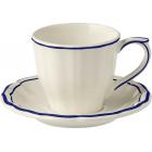 Tasse et soucoupe thé U.S. - 25 cl - diam. 15,3 cm