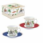 Coffret 2 Tasse café 8cl & soucoupe 