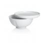 Bol Rond 24cm + couvercle - 2.6l - Blanc