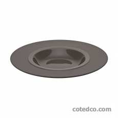 Assiette Gourmet Garnd bassin 260mm - Basalte
