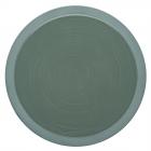 Assiette de présention 290mm - Bahia Vert Argile