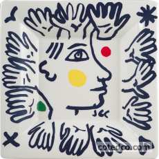 Coffret de 1 Porte carte XL - Mains - 22x22 cm