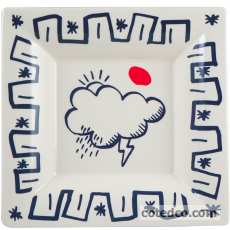 Coffret de 1 Porte carte XL - Nuage - 22x22 cm