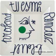 Coffret de 1 Porte carte XL - Portrait - 22x22 cm