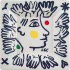 Coffret de 1 Porte carte XL - Mains - 22x22 cm